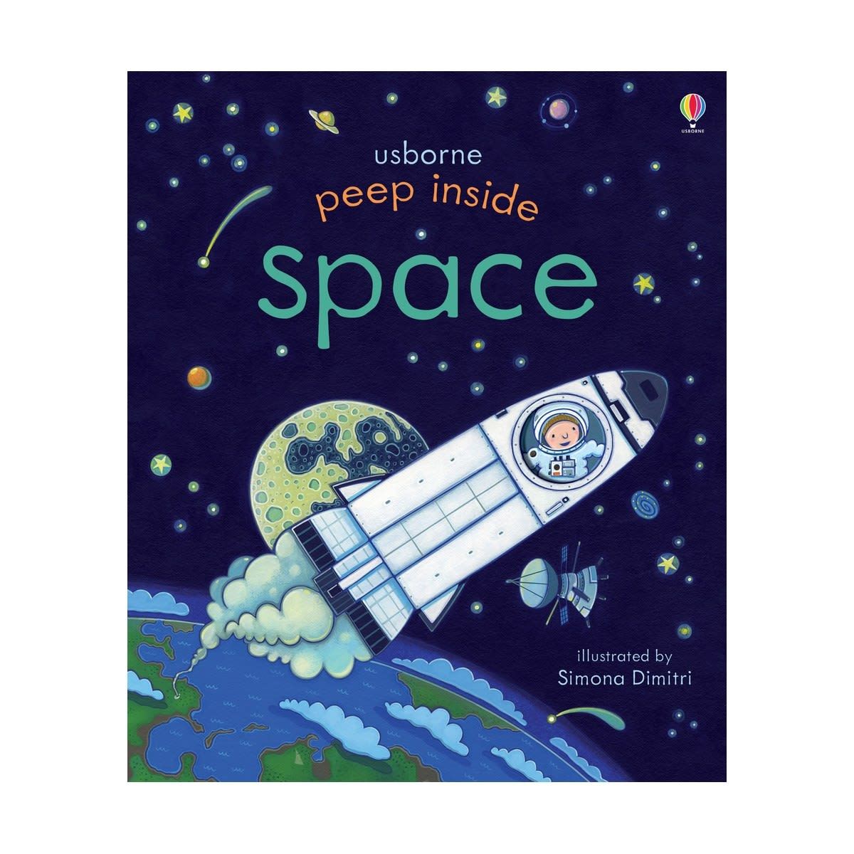 Peep Inside Space by Anna Milbourne - Book