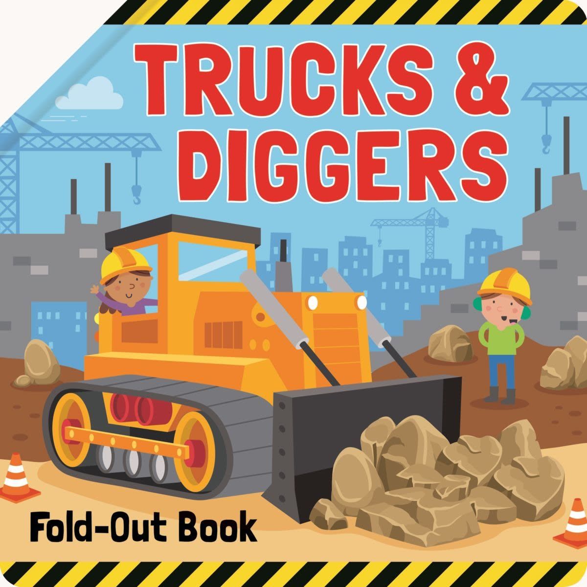 Trucks and Diggers - Fold-Out Book