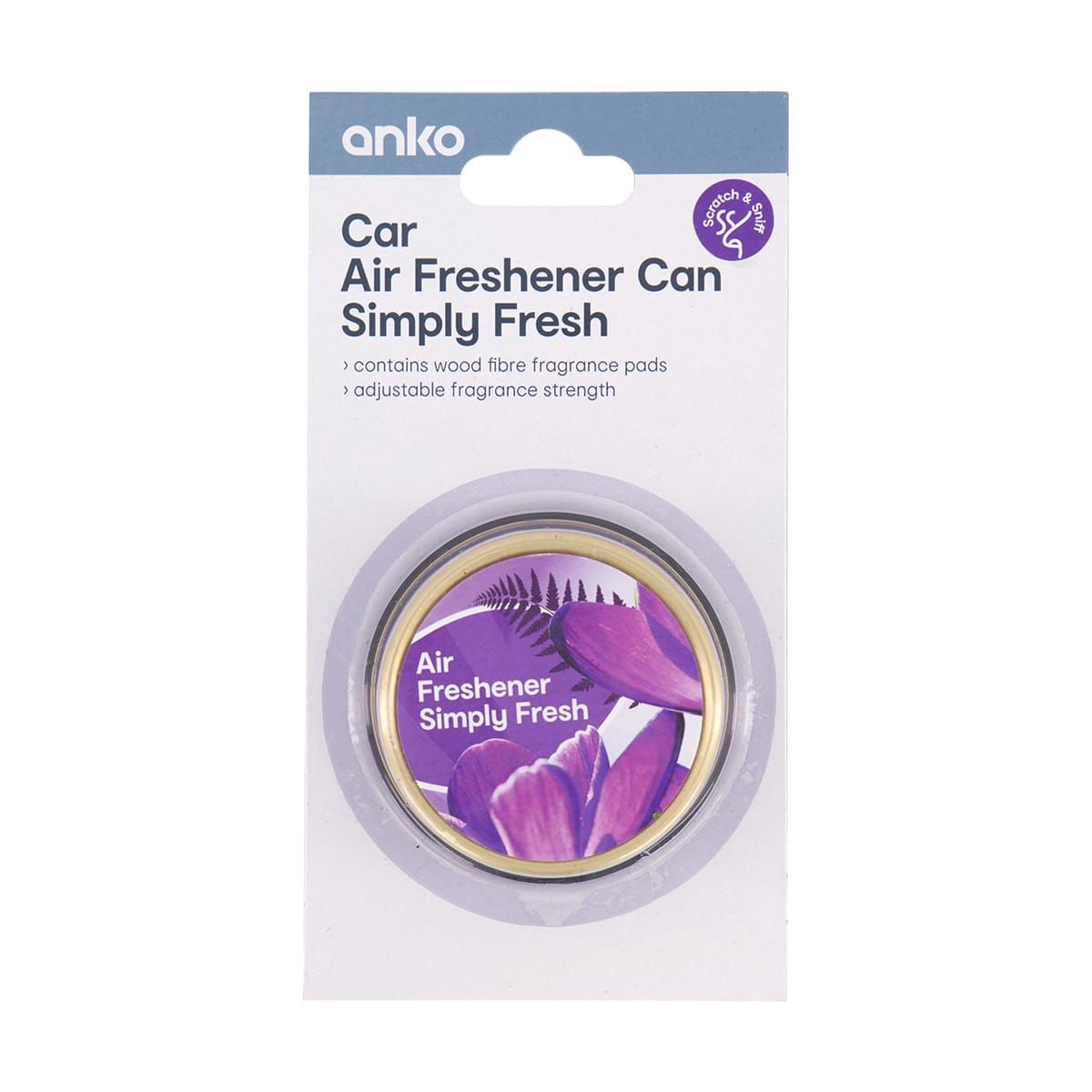 Car Air Freshener Can - Simply Fresh