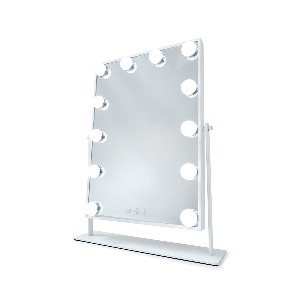 Small Hollywood Mirror - White