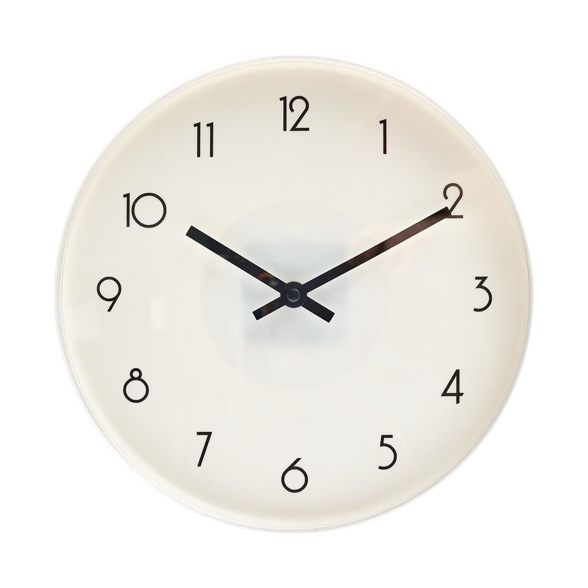 White Plastic Clock