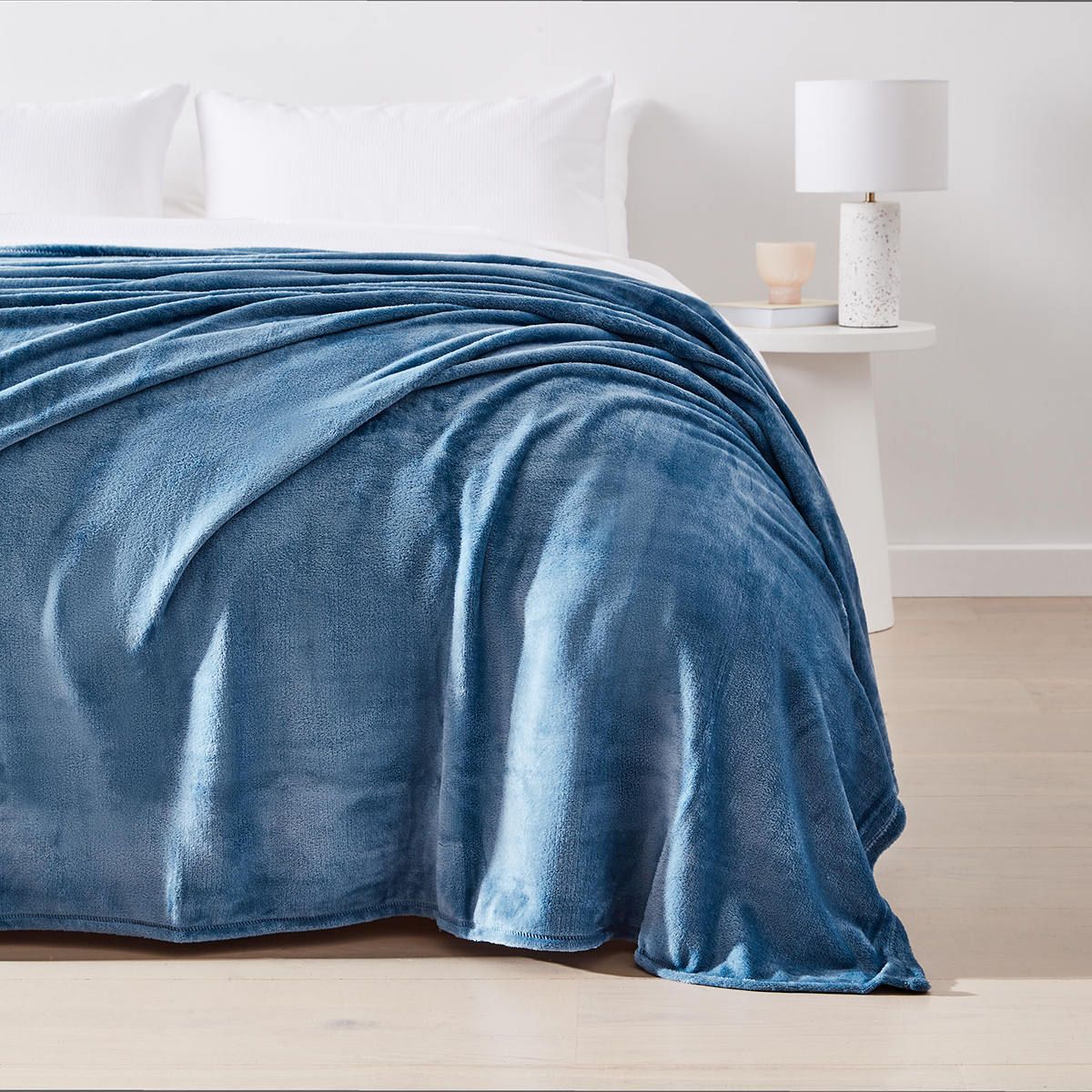 Soft Touch Blanket - Double/Queen, Blue