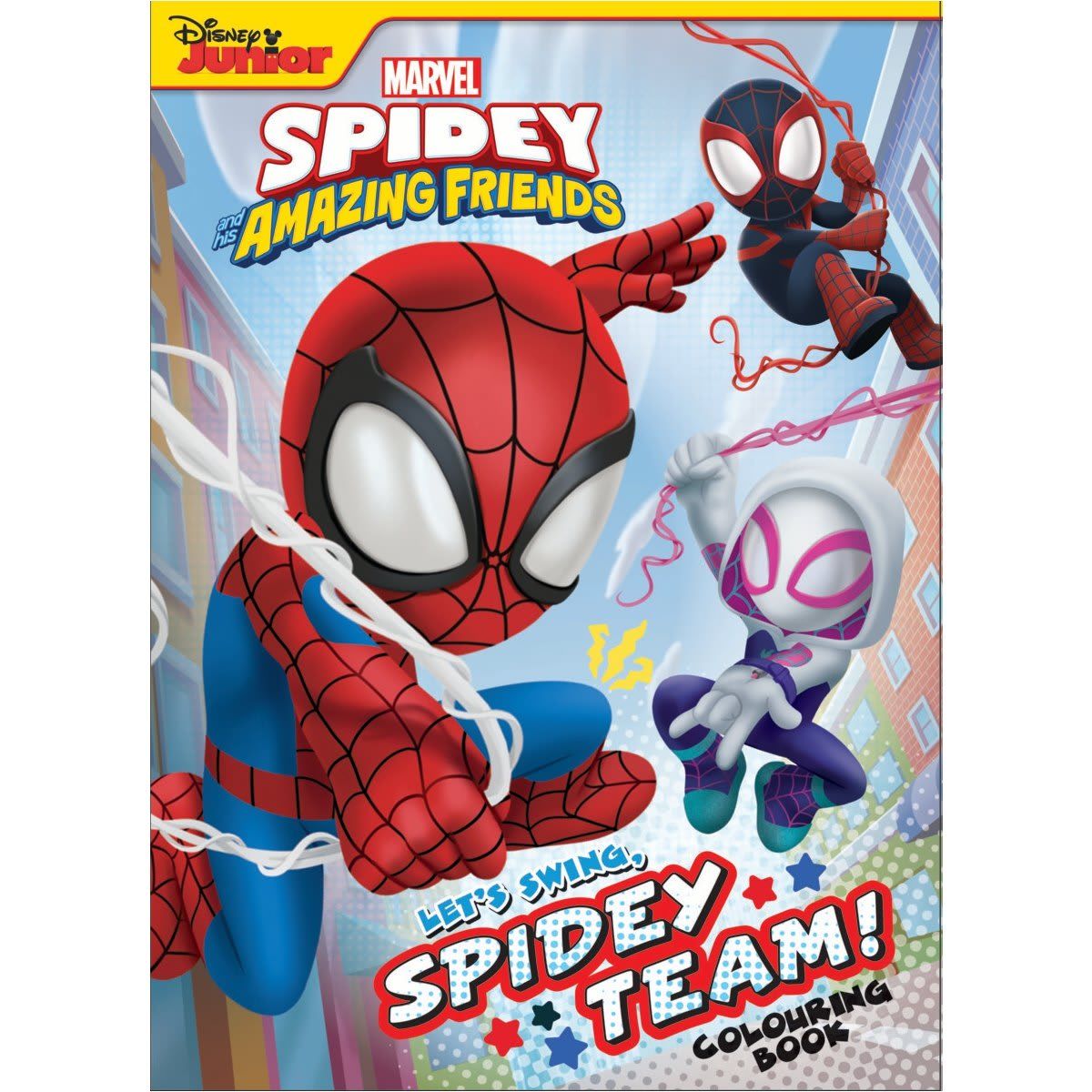 Disney Junior Marvel Spidey and His Amazing Friends Colouring Book