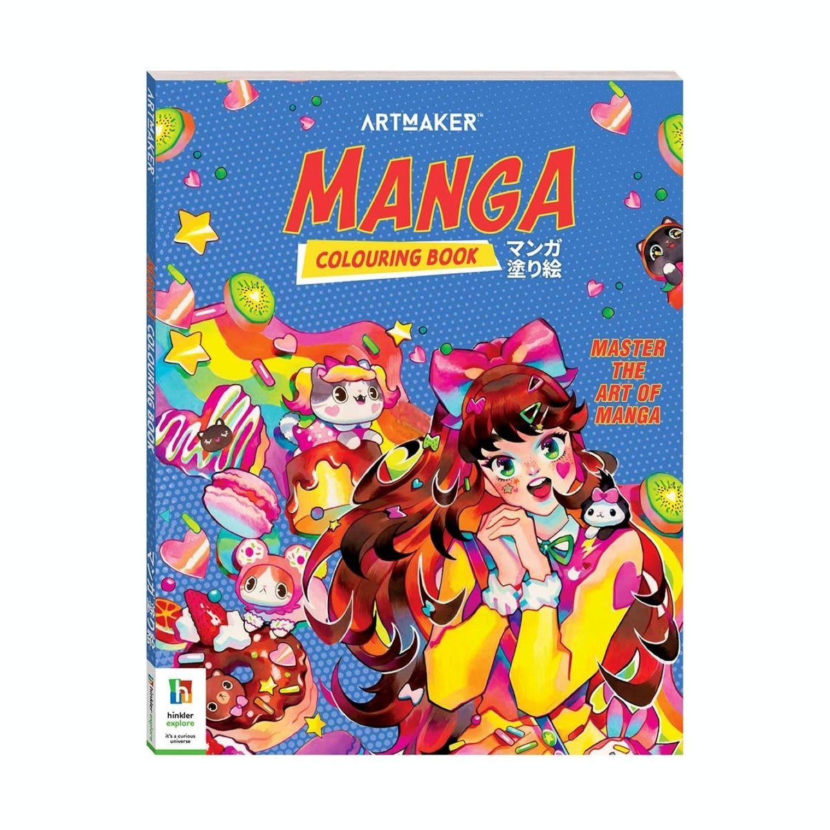 Art Maker Manga Colouring Book