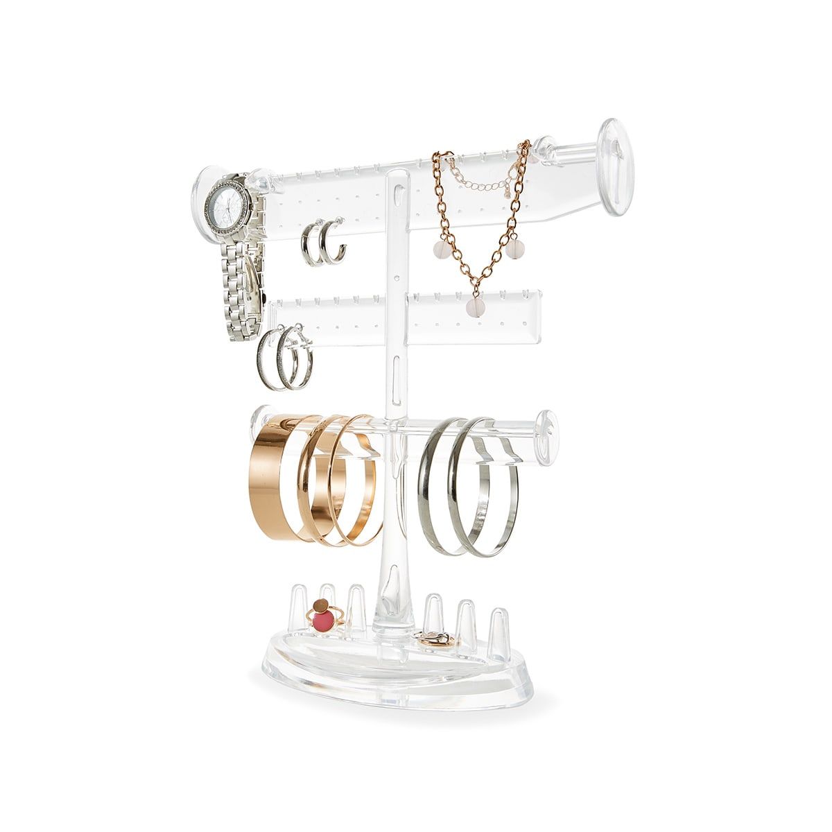 Clear Jewellery Stand