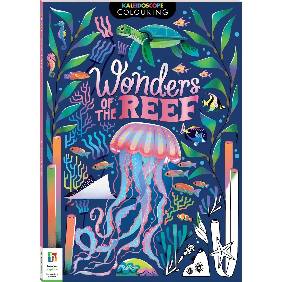 Kaleidoscope Colouring: Wonders of the Reef Colouring Book