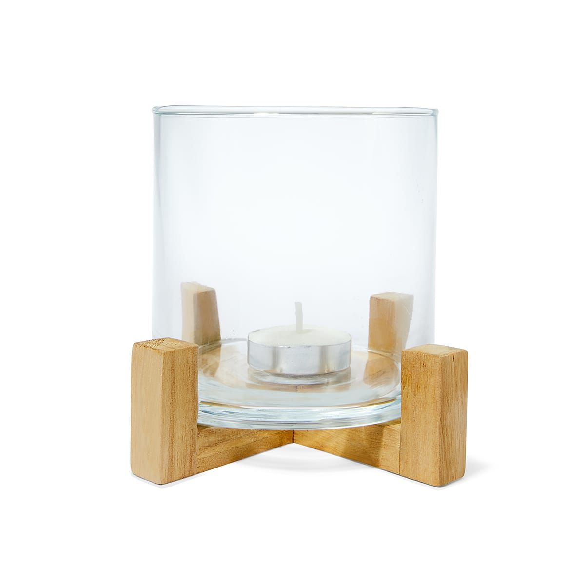 Glass Tealight Holder on Stand