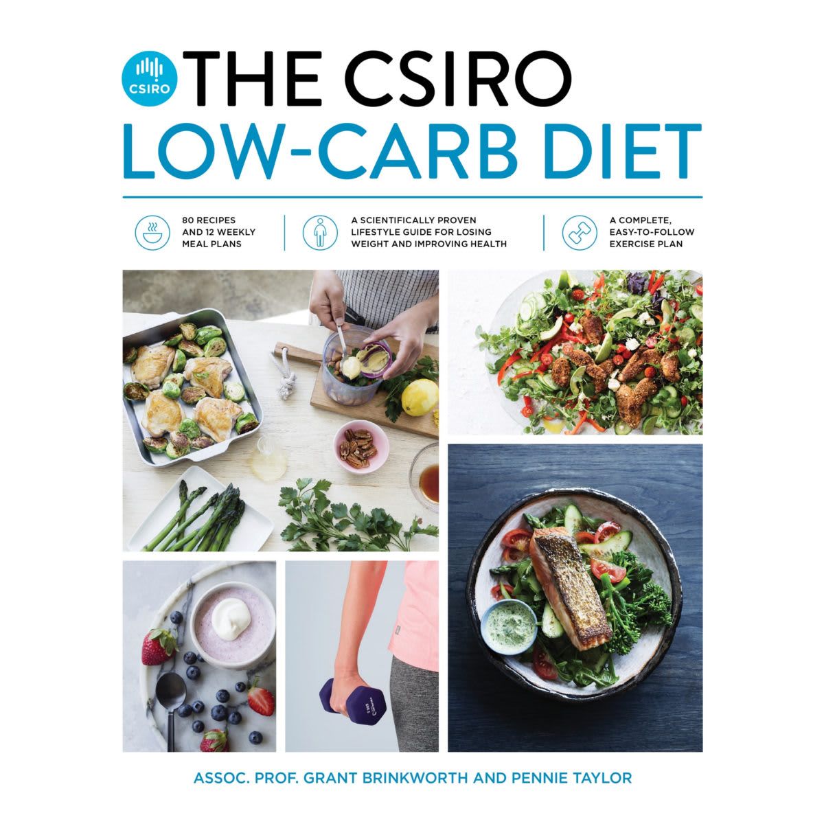 The Csiro Low-Carb Diet by Assoc. Prof. Grant Brinkworth and Pennie Taylor - Book