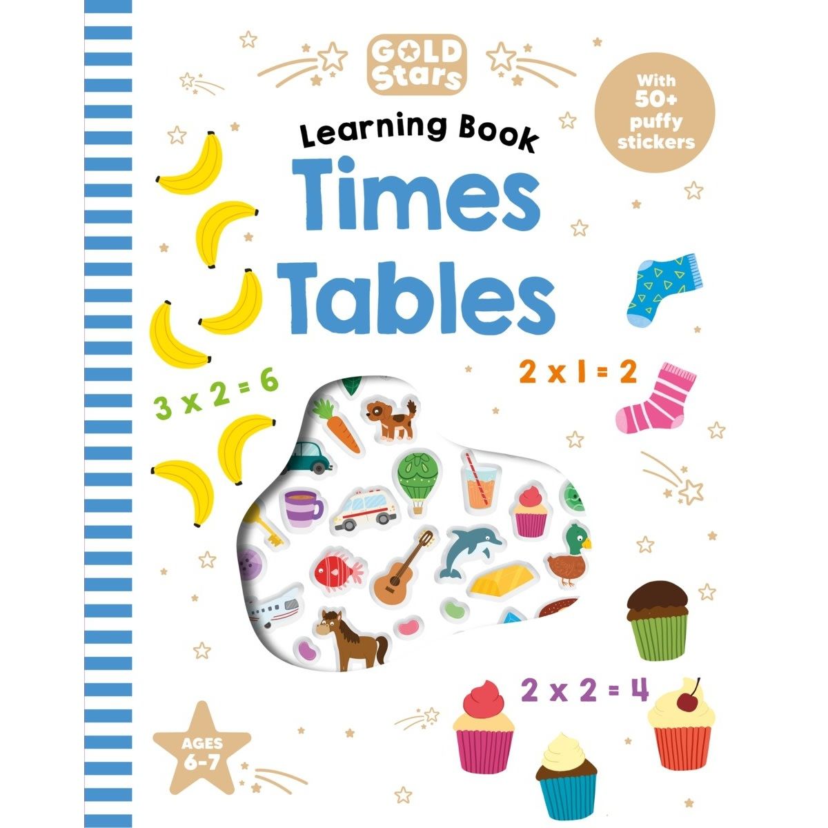 Gold Stars: Times Tables Learning Book