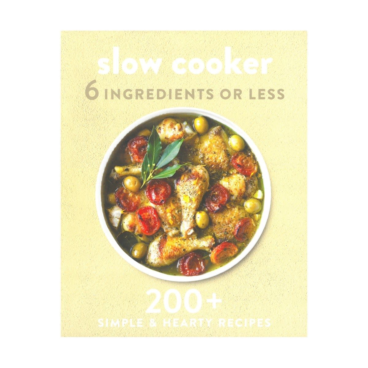 6 Ingredients or Less: Slow Cooker - Book