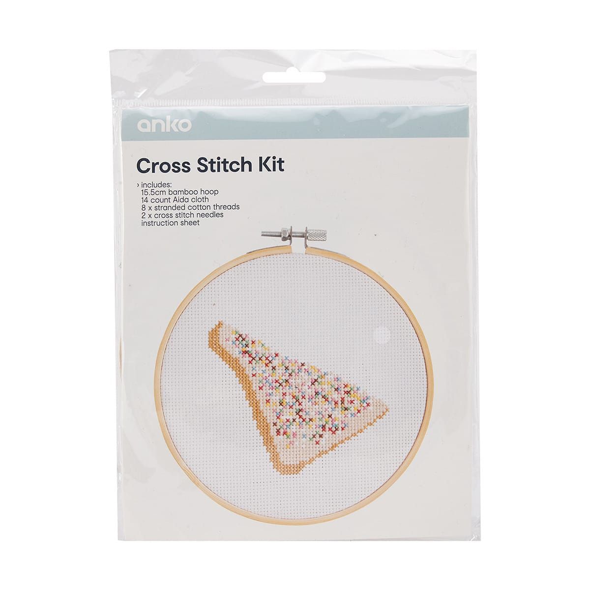 Cross Stitch Kit - Fairy Bread