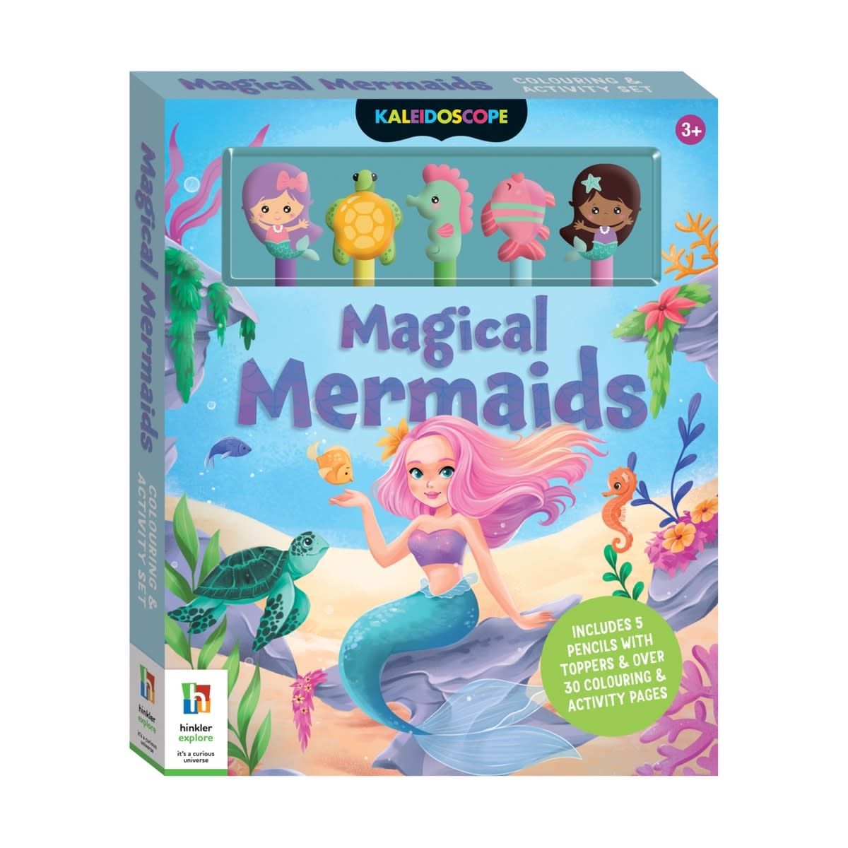 Kaleidoscope: Magical Mermaids Colouring and Activity Set - Book