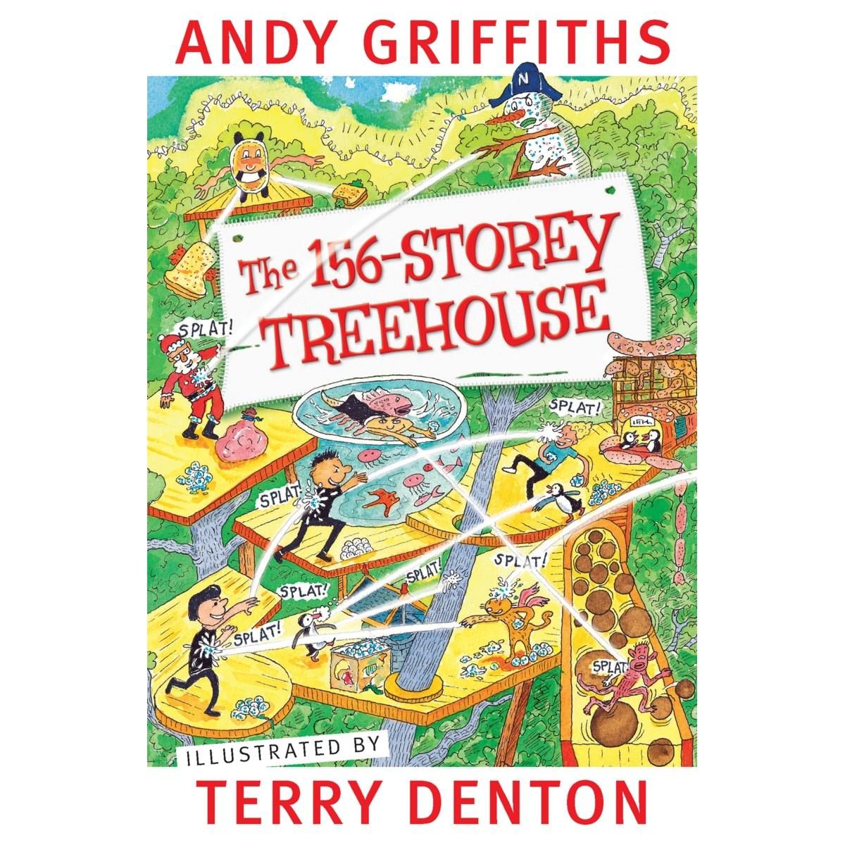 The 156-Storey Treehouse by Andy Griffiths - Book