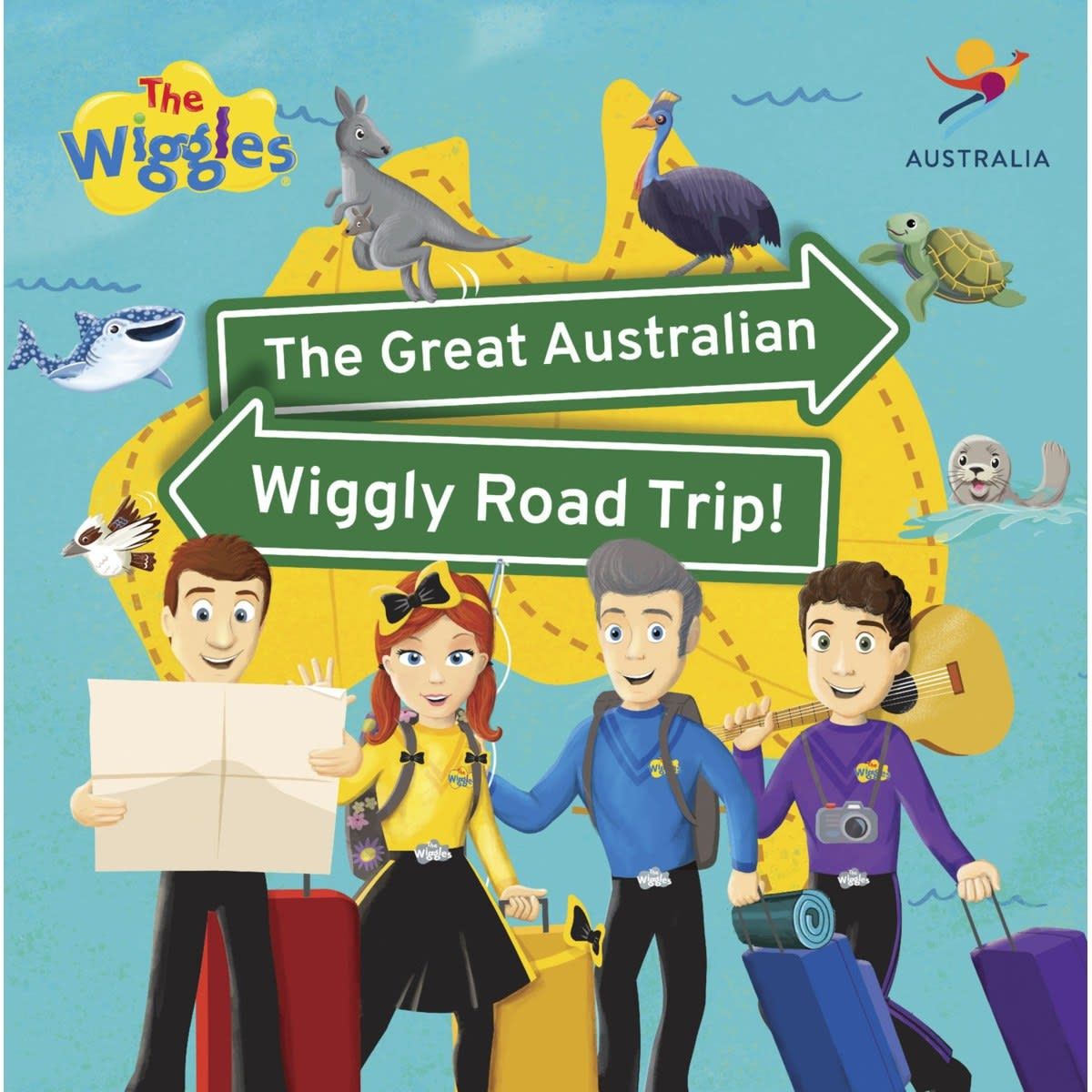 The Wiggles: The Great Australian Wiggly Road Trip - Book