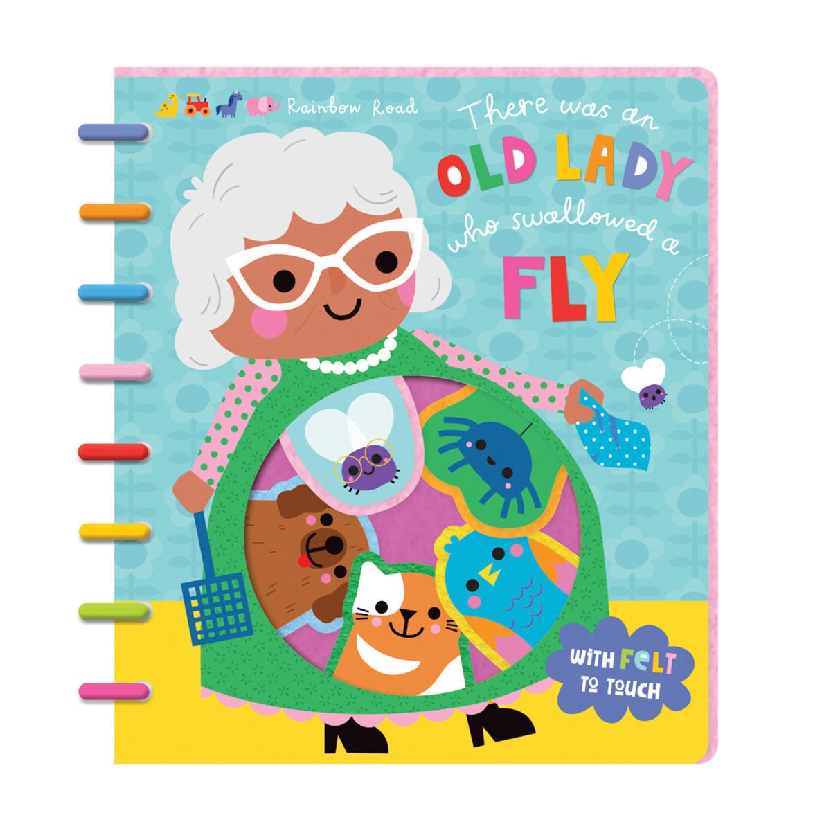 Rainbow Road There was an Old Lady Who Swallowed a Fly - Book