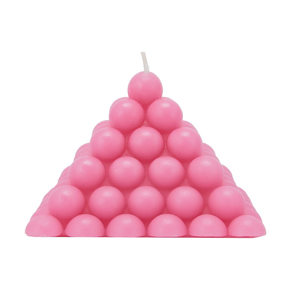 Triangular Shaped Bubble Candle