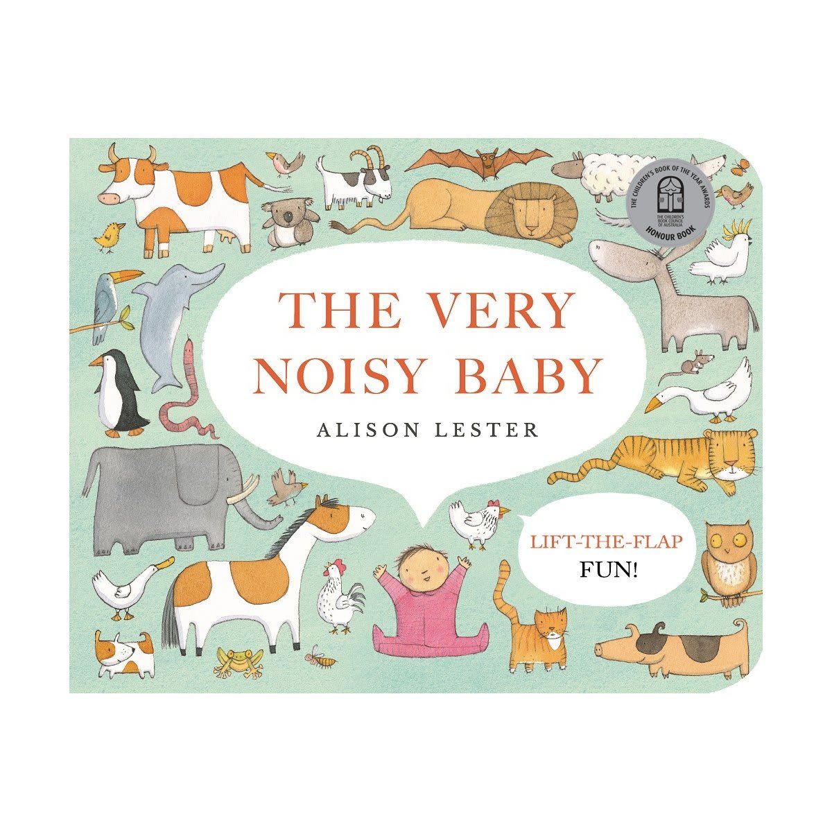 The Very Noisy Baby by Alison Lester - Book