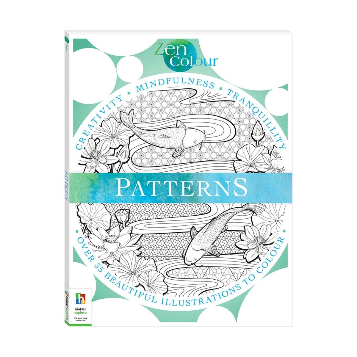 Zen Colour Patterns Colouring Book