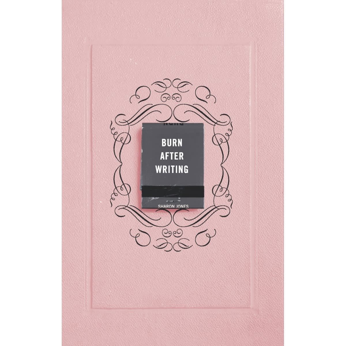 Burn After Writing by Sharon Jones - Book