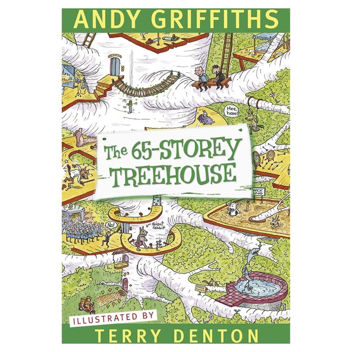 The 65-Storey Treehouse by Andy Griffiths and Terry Denton - Book