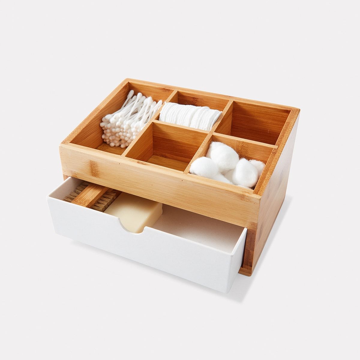 Bamboo Organiser with Drawer
