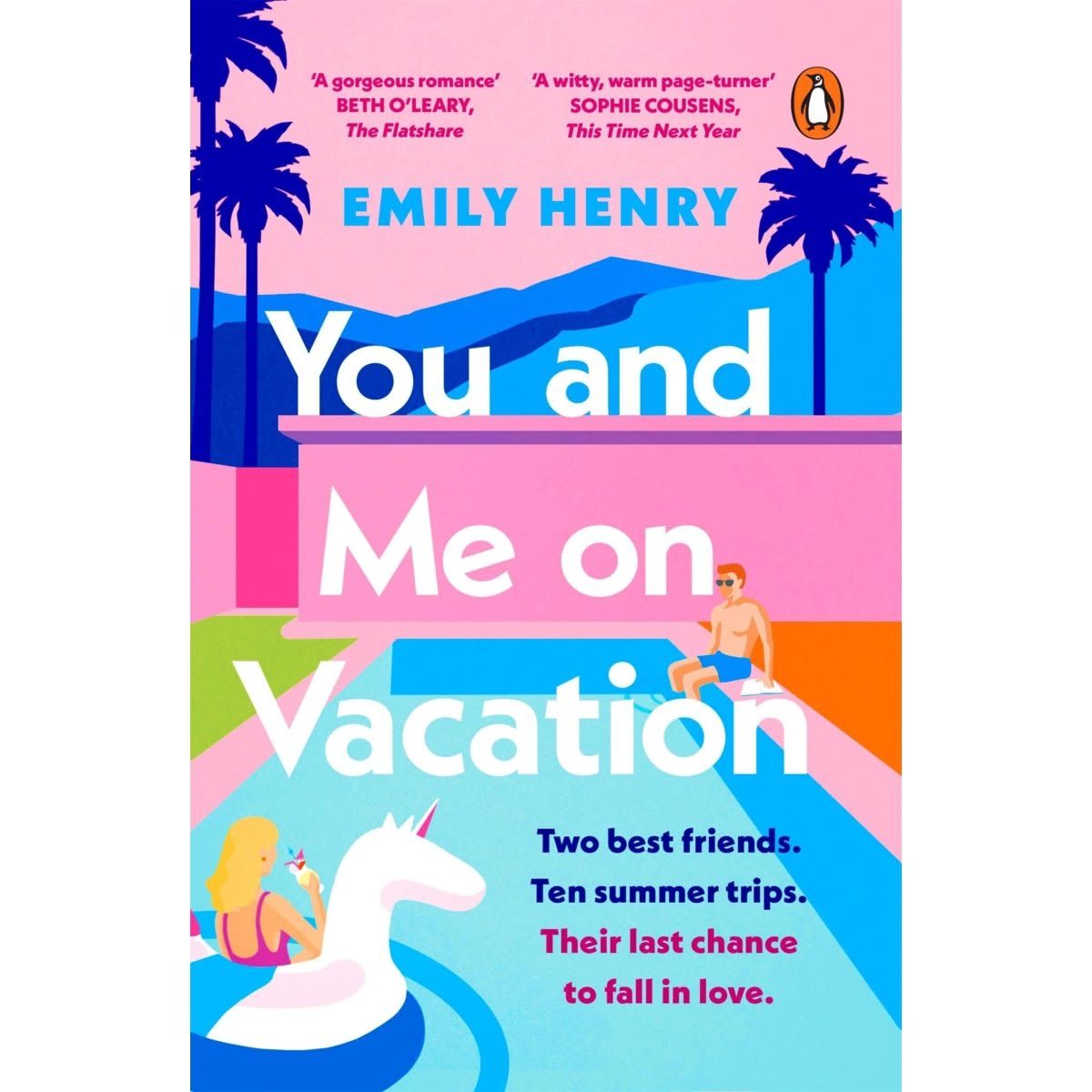 You and Me on Vacation by Emily Henry - Book