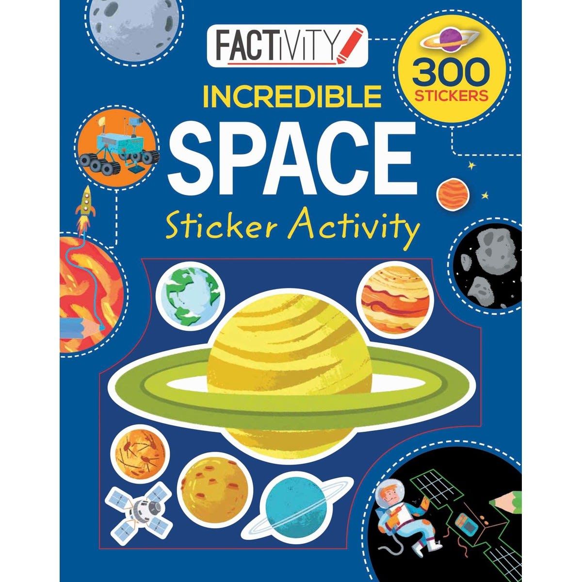 Factivity Incredible Space Sticker Activity Book