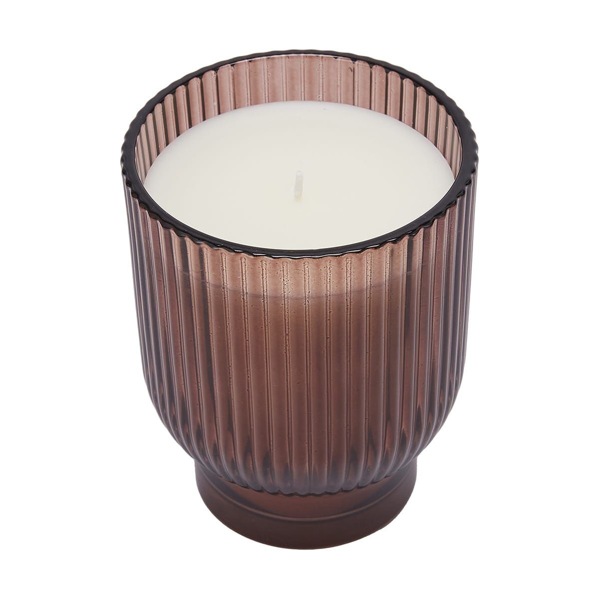 French Pear Brown Glass Fragrant Candle