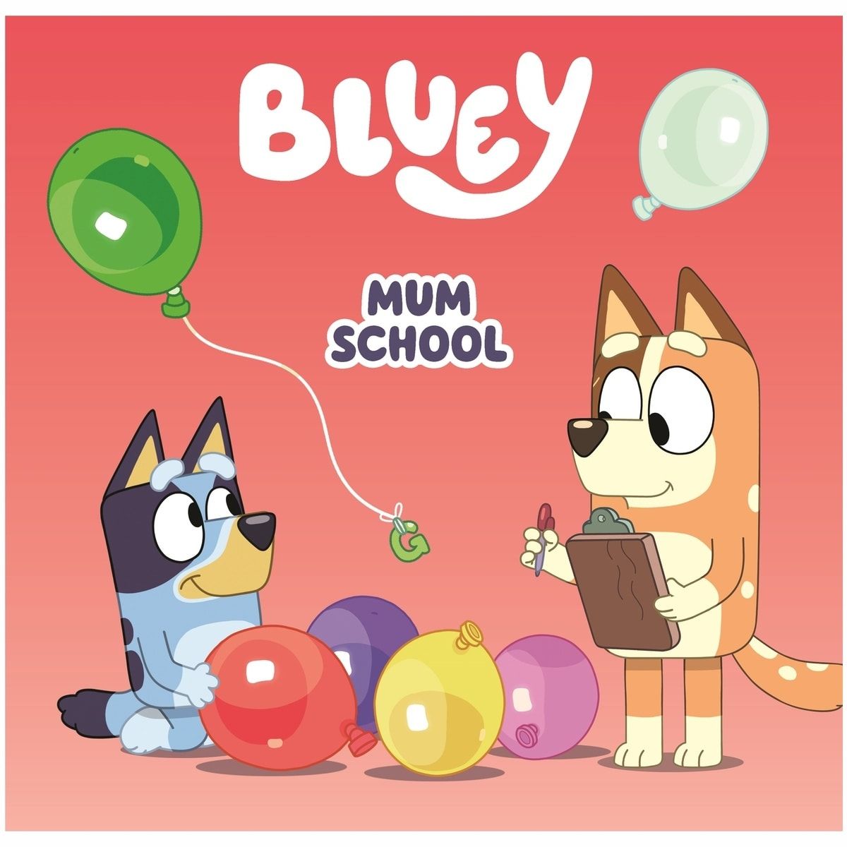 Bluey Mum School - Book