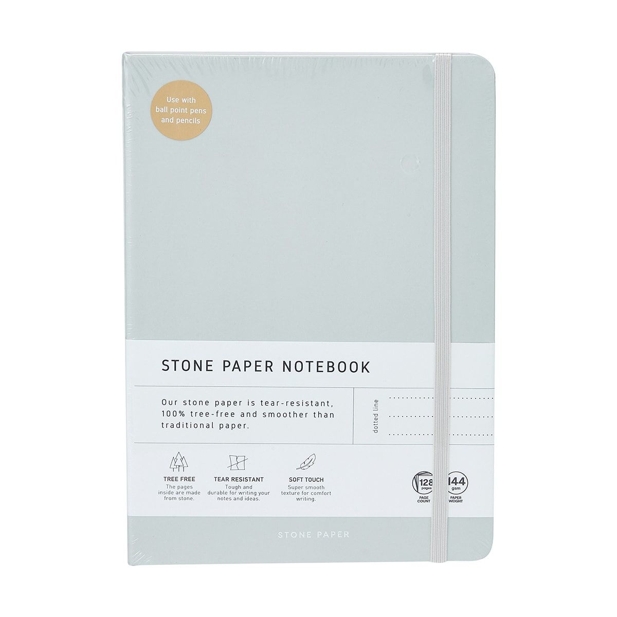 Stone Paper Notebook - Grey