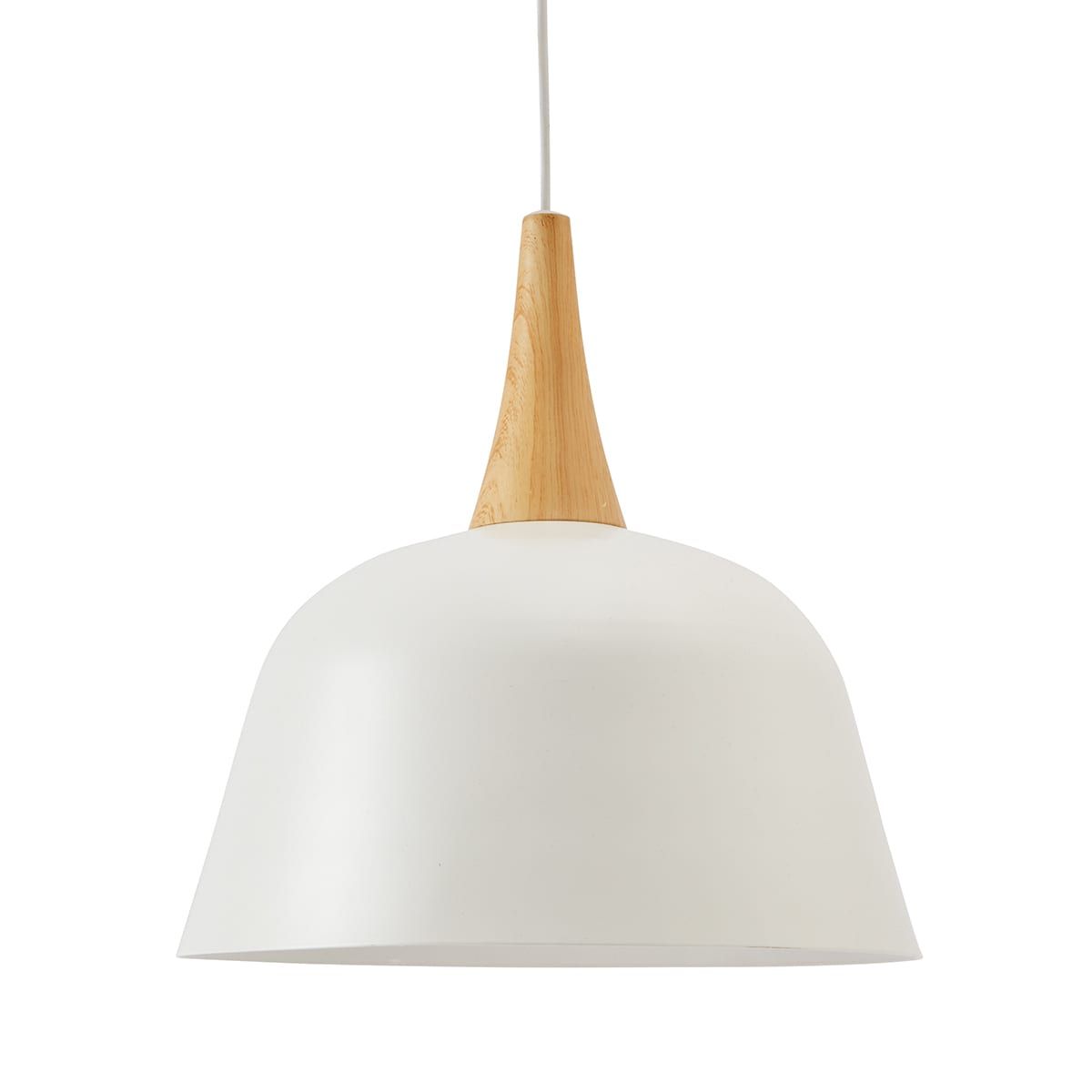 Viola Wired-in Pendant Light - White