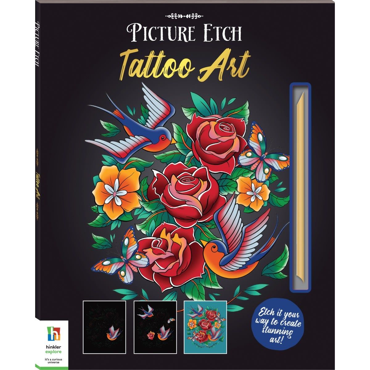 Art Maker Picture Etch: Tattoo Art - Book