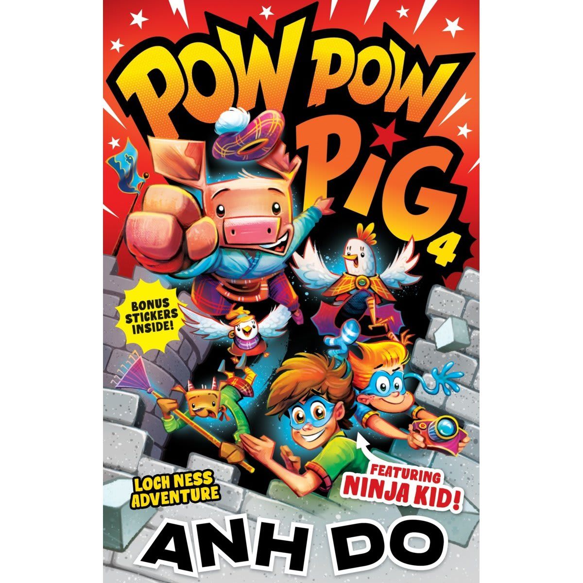 Loch Ness Adventure: Pow Pow Pig 4 by Anh Do - Book