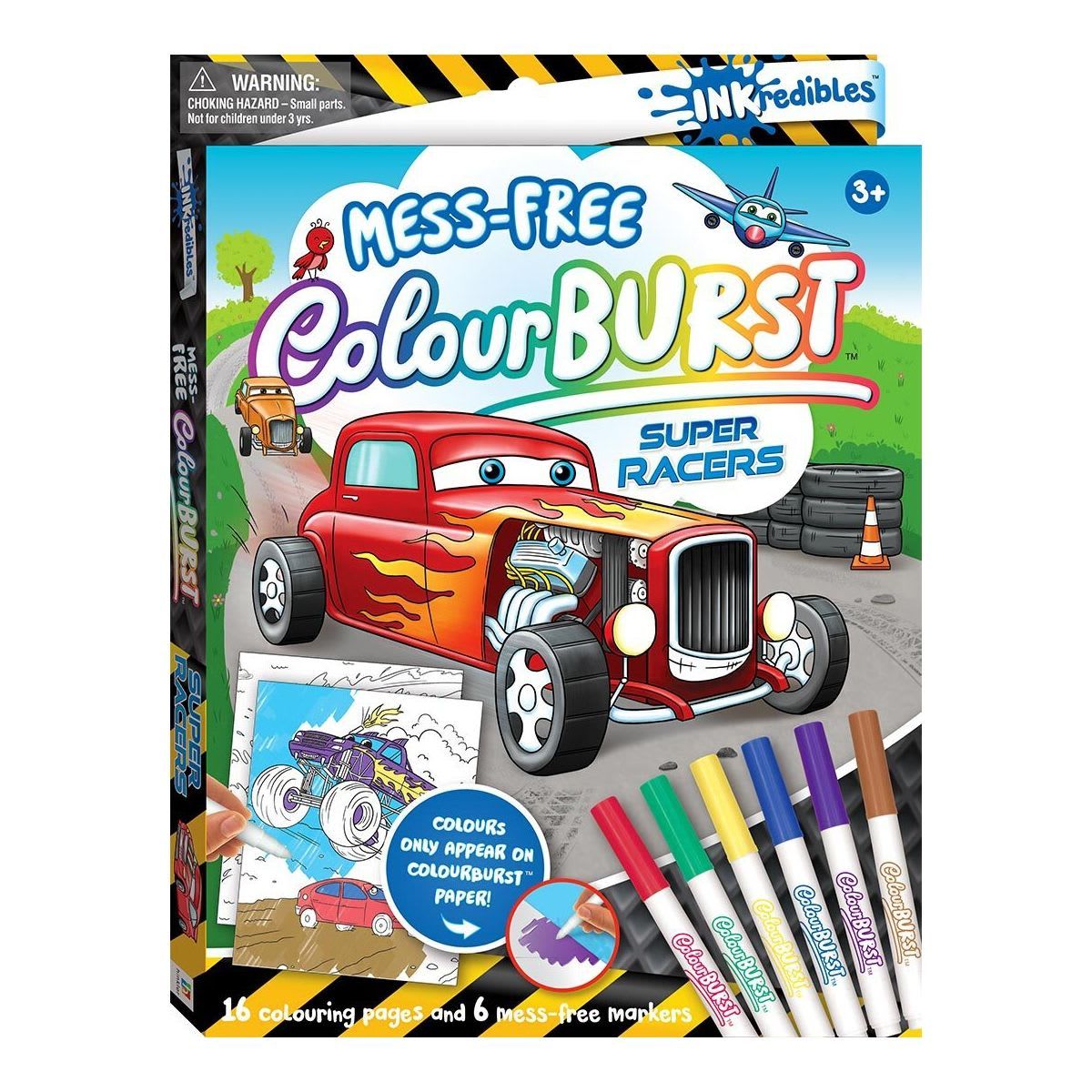 Inkredibles: Colour Burst Super Racers Set