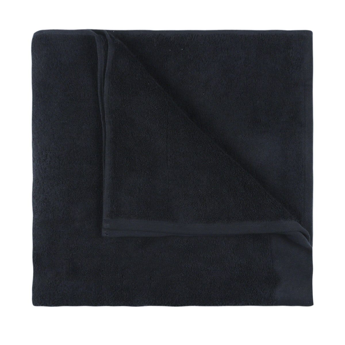 Malmo Cotton Bath Sheet - Black