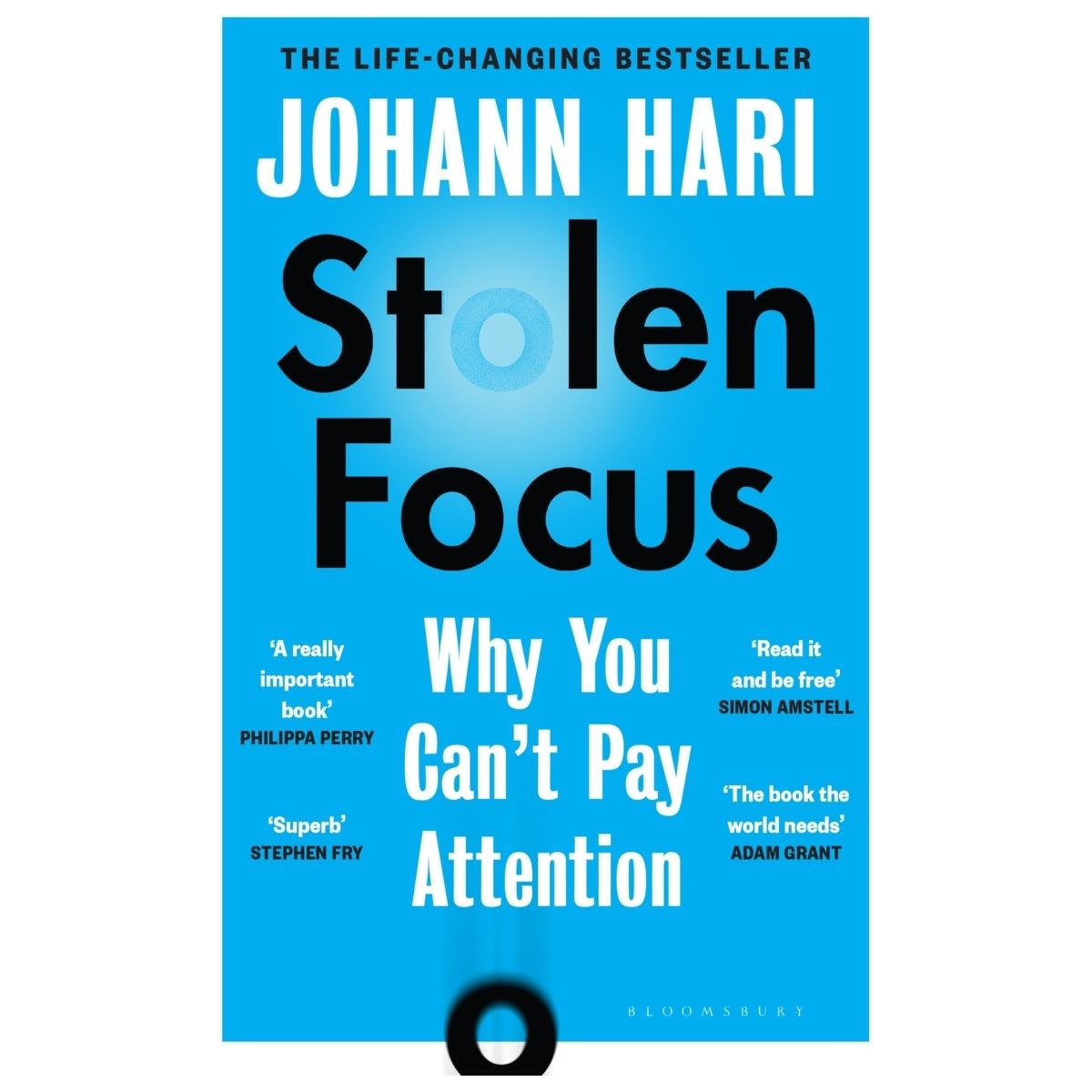 Stolen Focus: Why You Can't Pay Attention by Johann Hari - Book