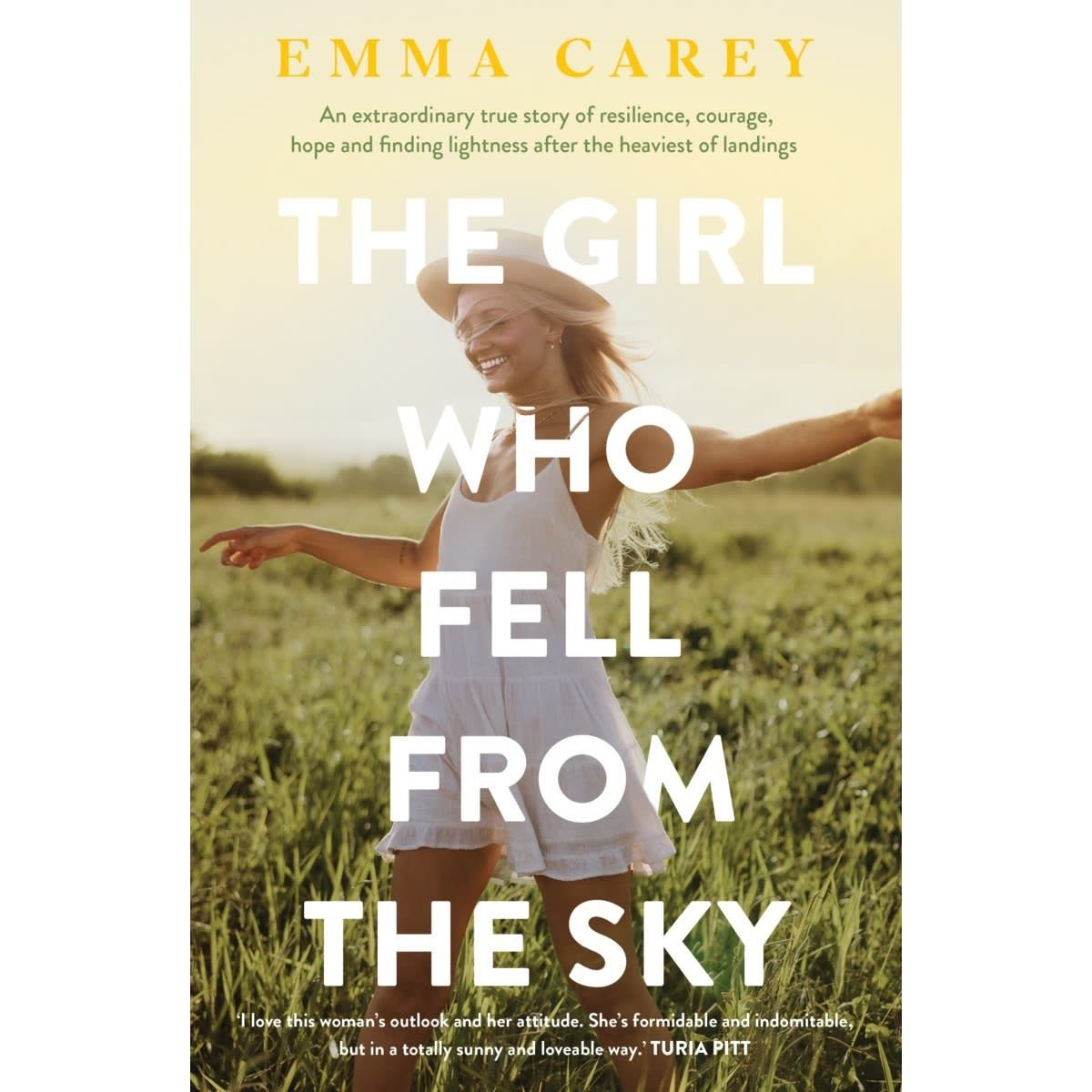The Girl Who Fell From The Sky by Emma Carey - Book