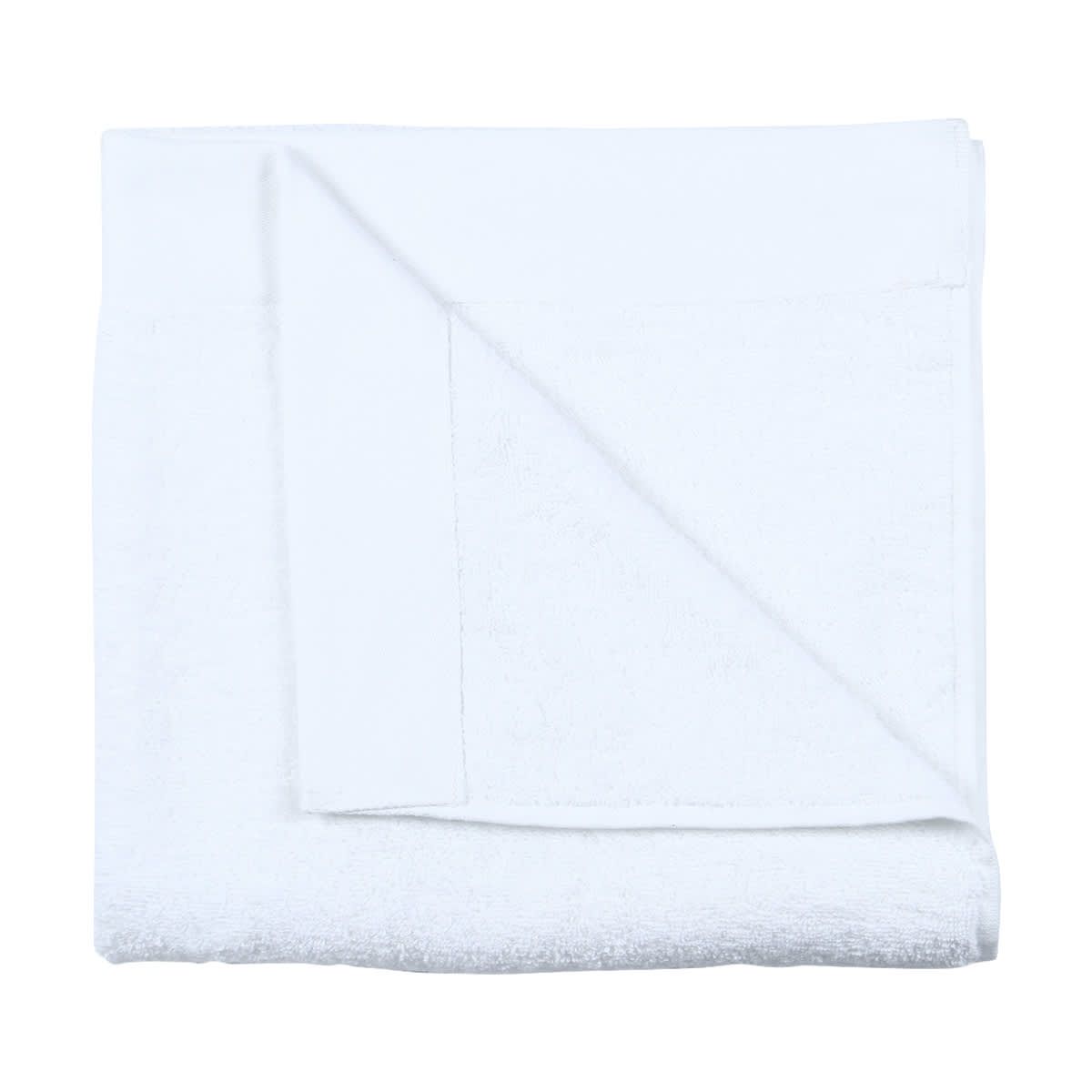 Malmo Cotton Bath Towel - White