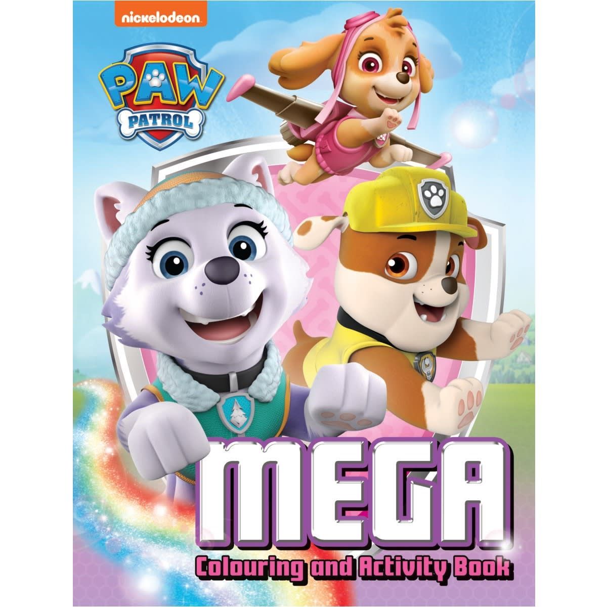 Nickelodeon Paw Patrol Mega Colouring and Activity Book