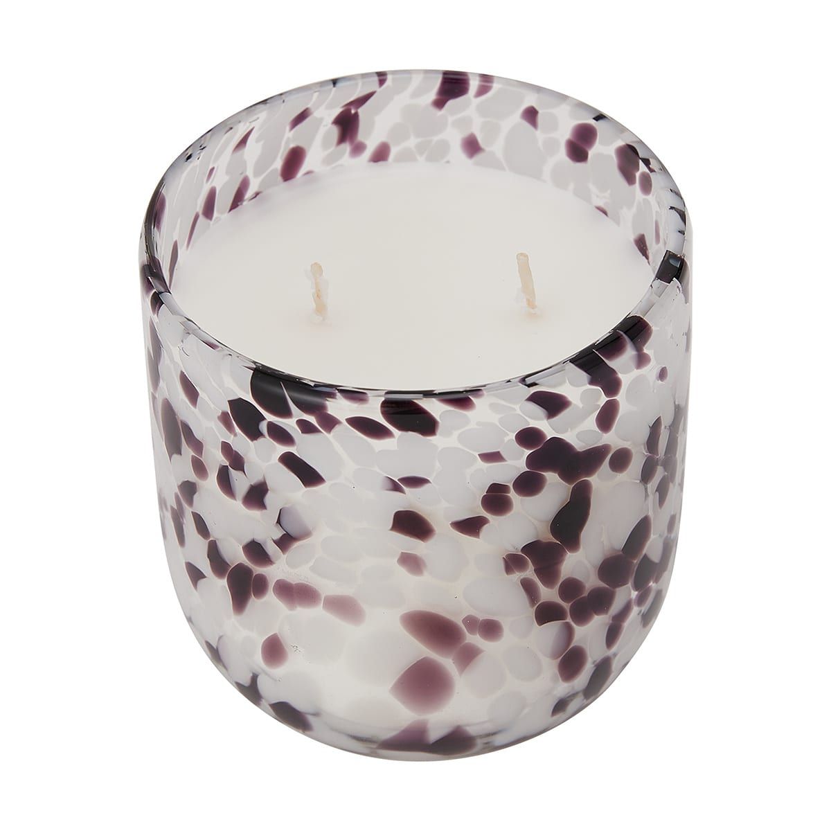 Black Spotted Fragrant Candle