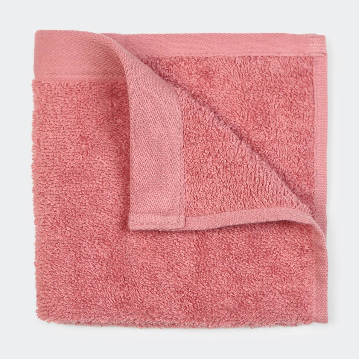 Malmo Cotton Face Washer - Blush Pink
