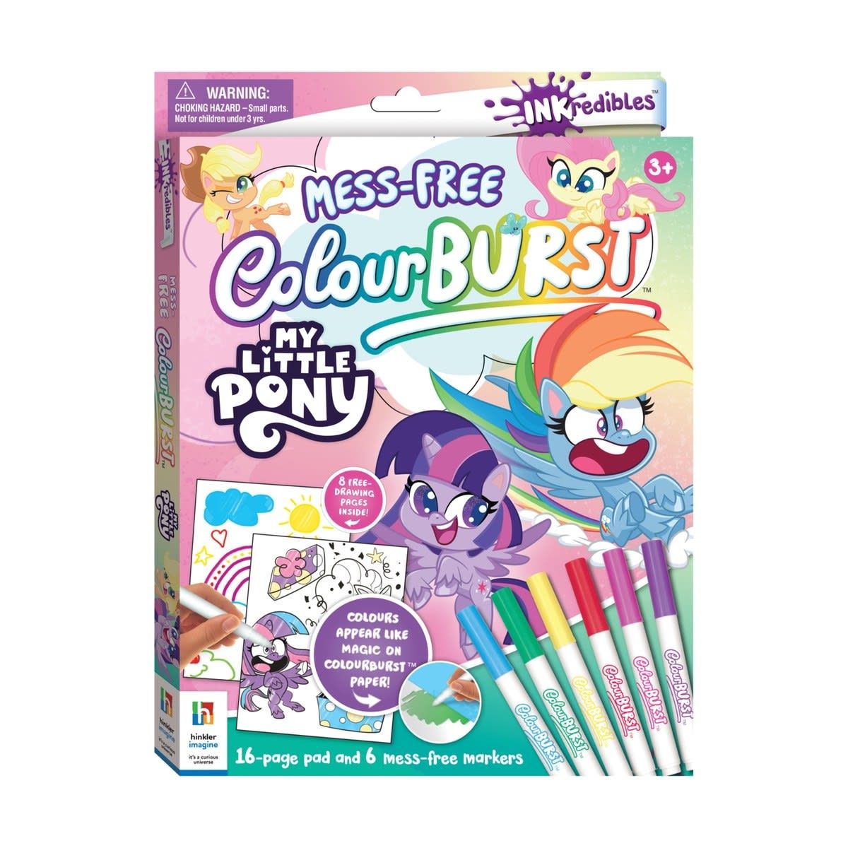 INKredibles My Little Pony ColourBurst Mess-Free Activity Kit - Book