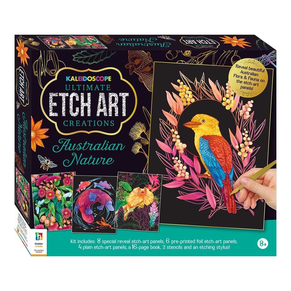 Kaleidoscope Ultimate Etch Art: Australian Nature