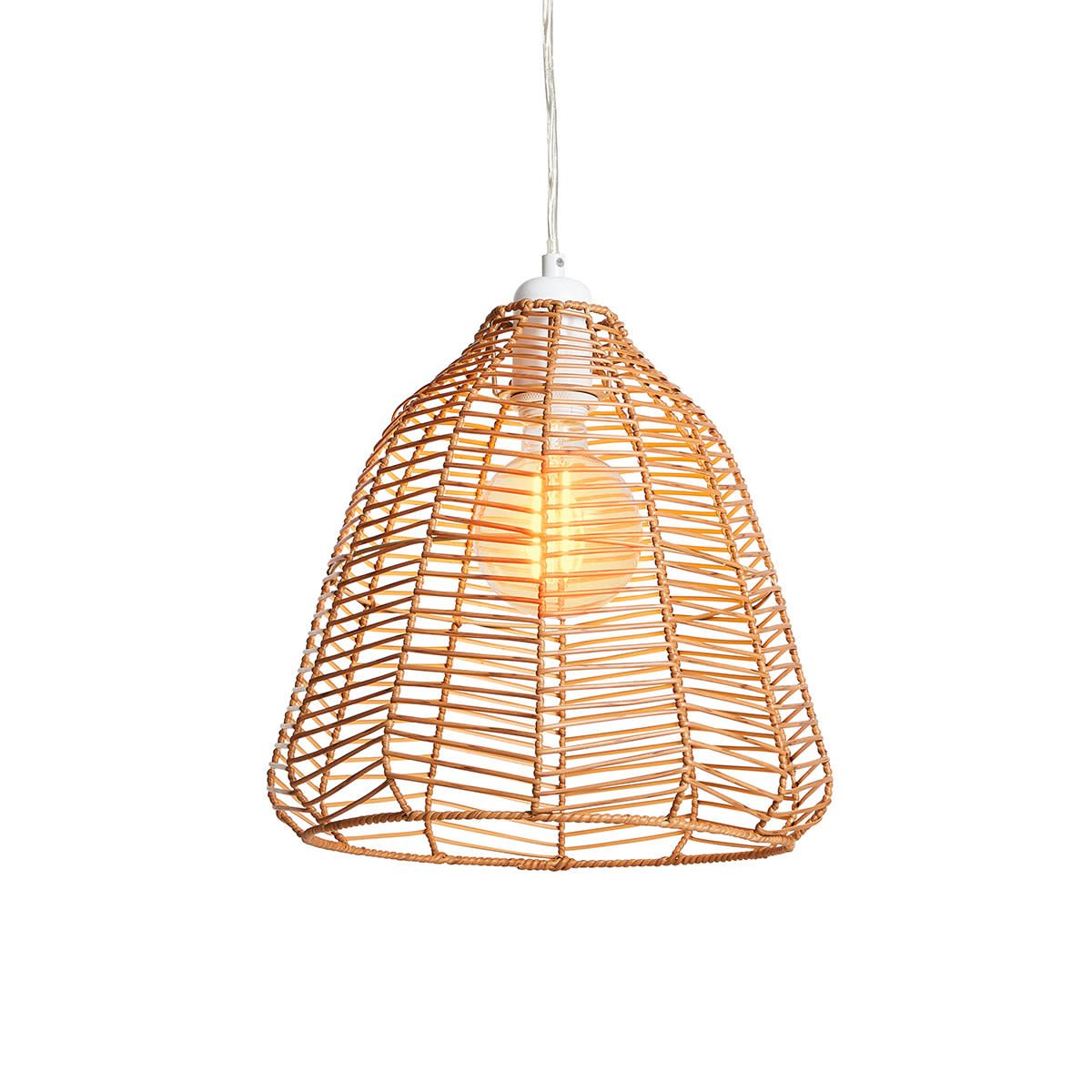 Clip On Pendant Shade - Natural