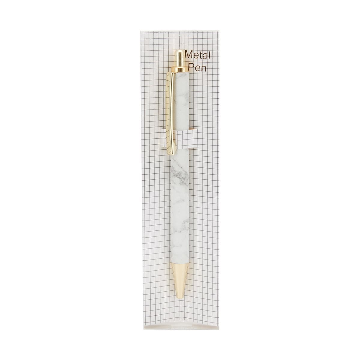 Metal Pen - Marble Print