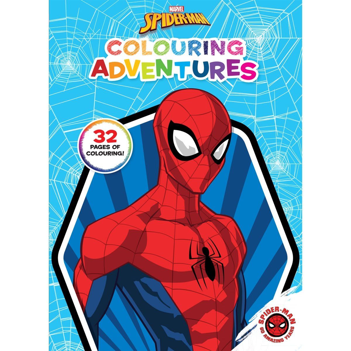 Marvel Spider-Man Colouring Adventures - Book