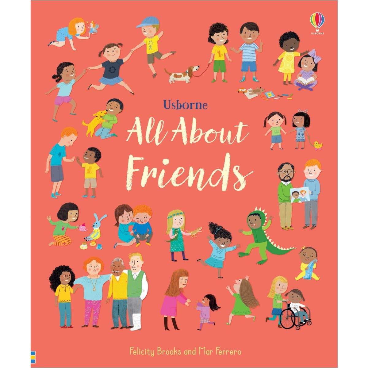Usborne All About Friends by Felicity Brooks - Book