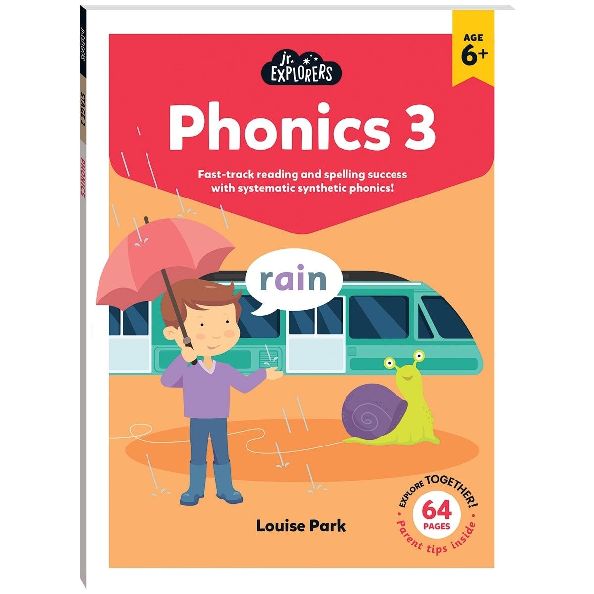 Jr. Explorers Phonics 3 by Louise Park - Book