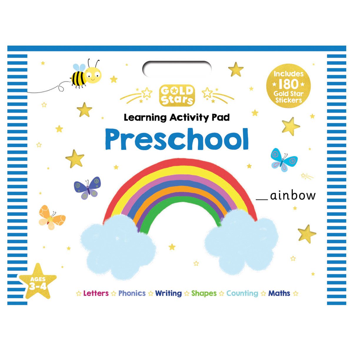 Gold Stars: Preschool Learning Activity Pad - Book