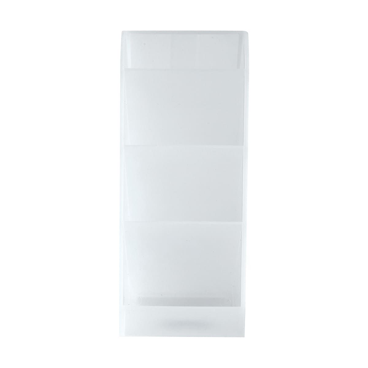 Frosted Pen Stand - White